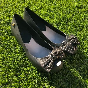 Melissa Peep Toe Flats